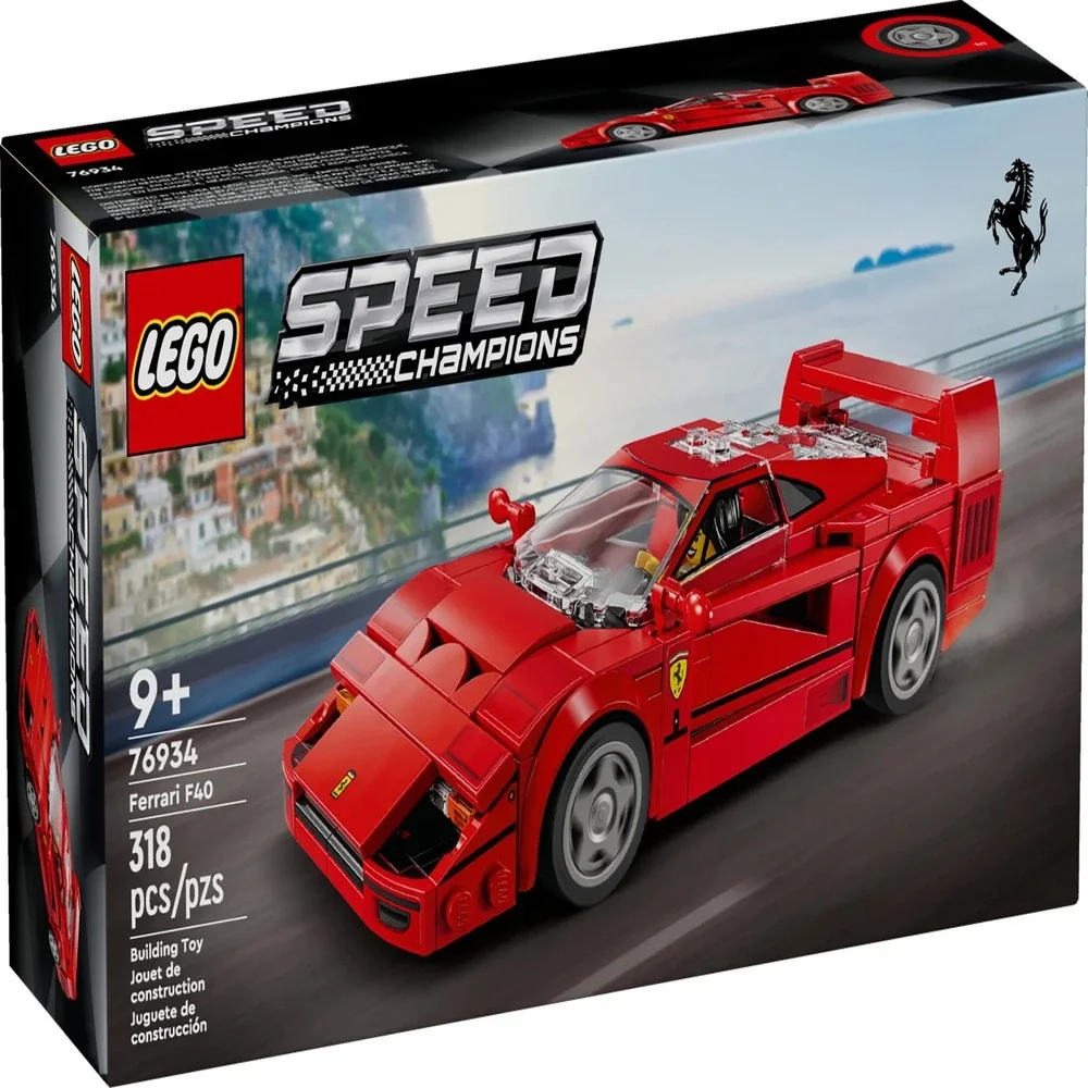 LEGO SPEED CHAMPIONS/FERRARI F40 SUPERCAR/76934/NEW/MINT BOX/MSLCF070226